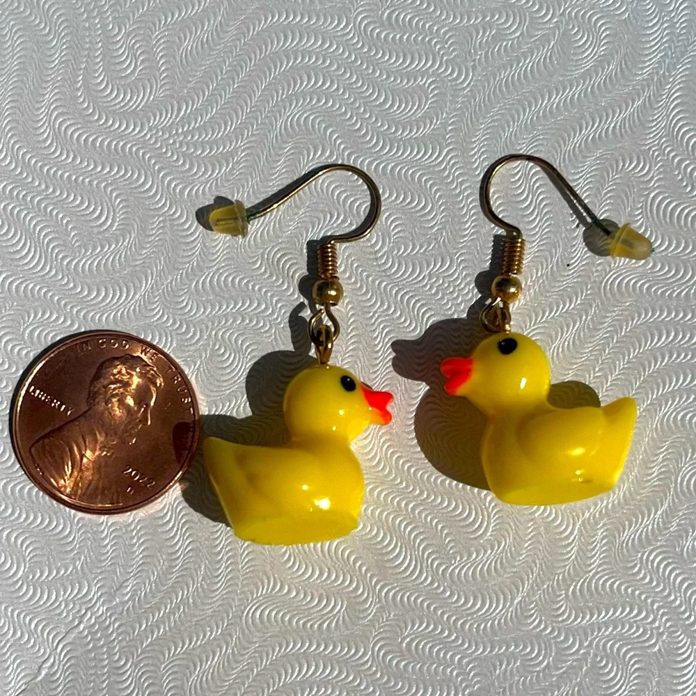 Duck Earring Set - Picture 2 of 2